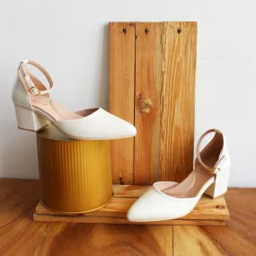 Basic D'orsay Block Heels