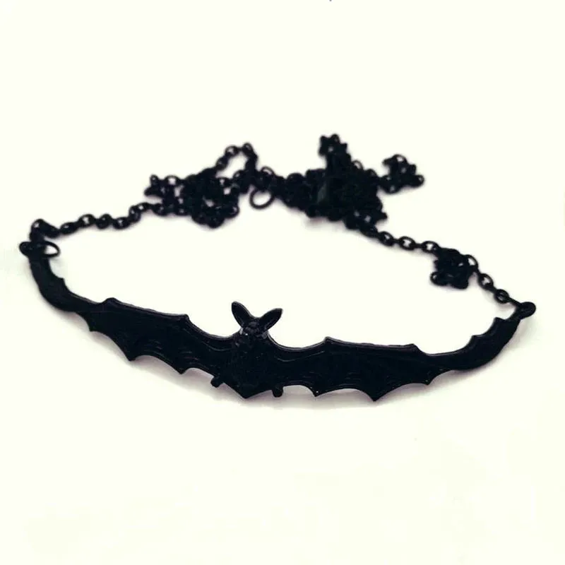 Bat Choker Necklaces