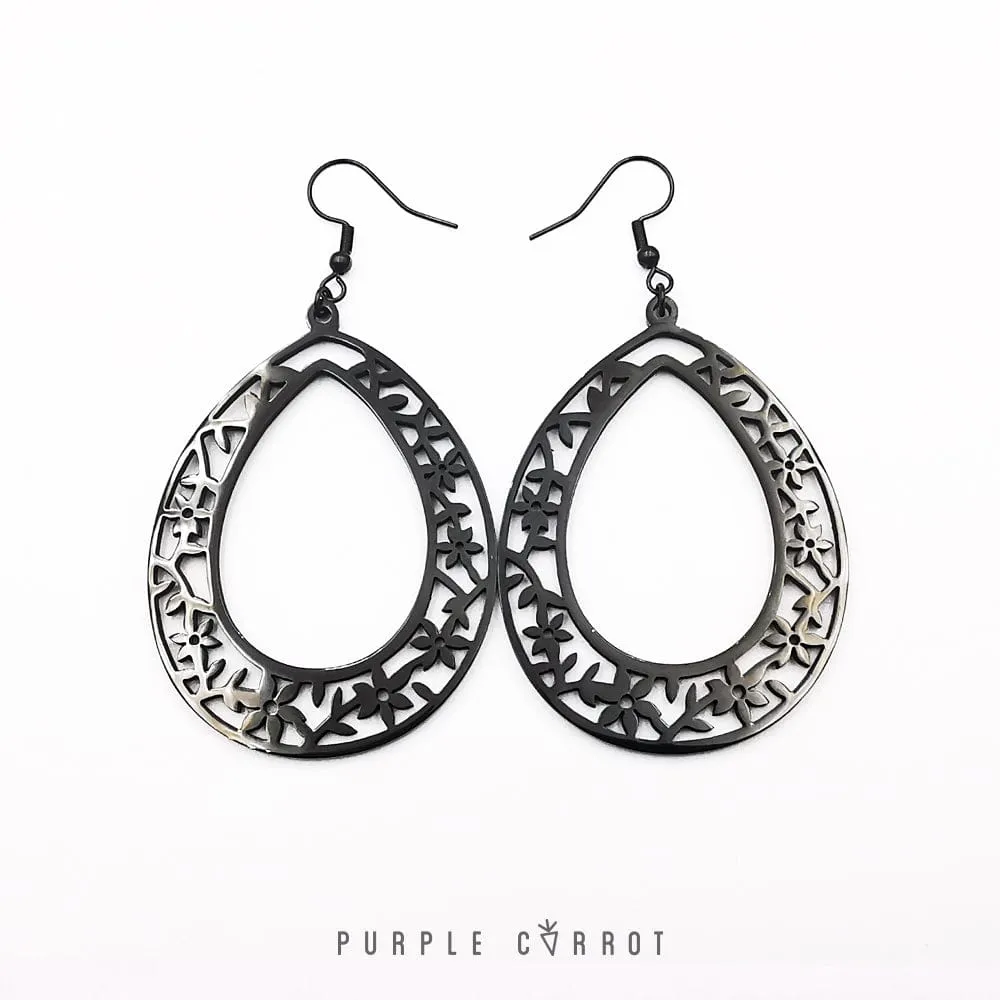 Bohemian Detailed Hoop Earrings