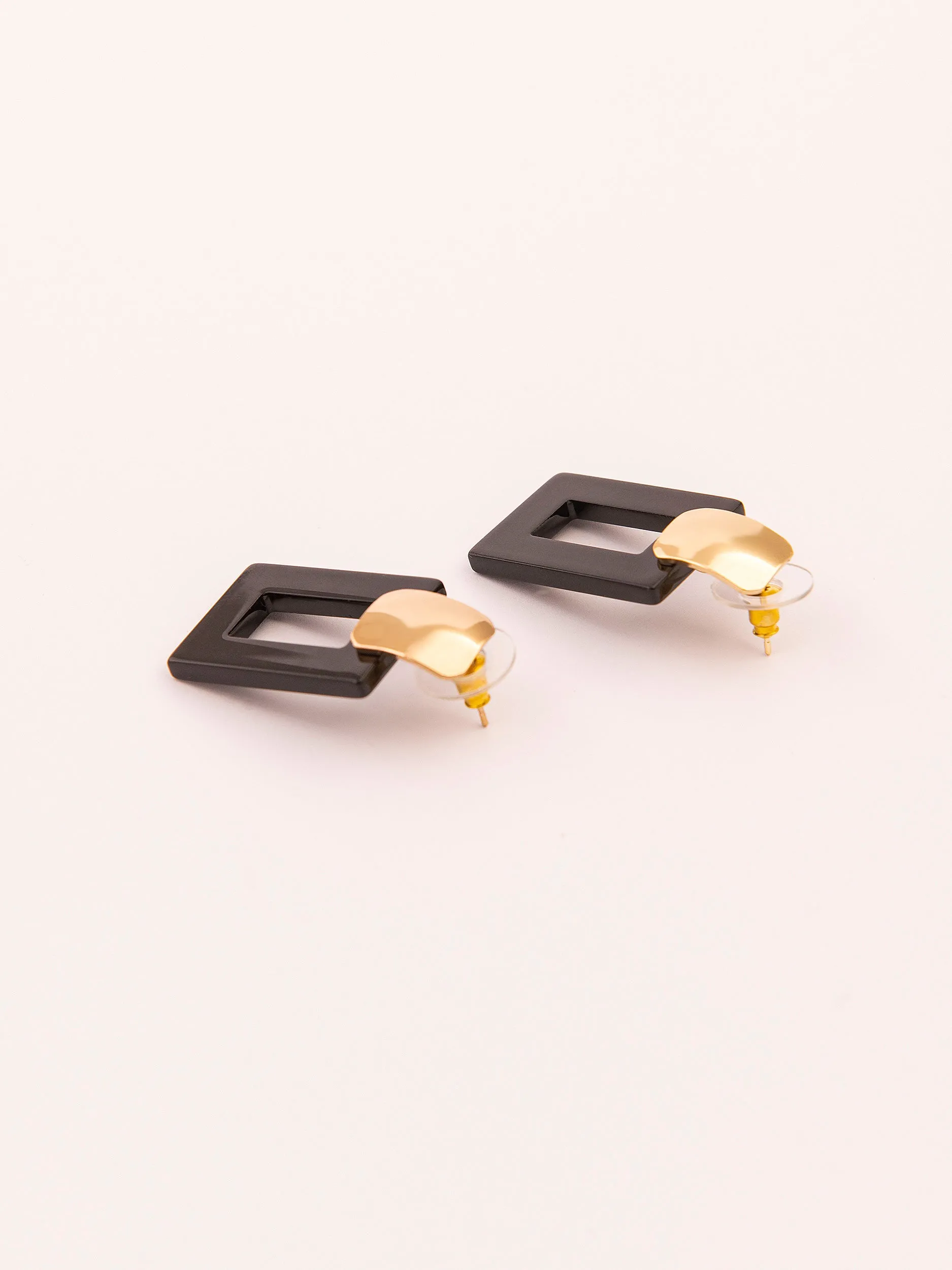 Contemporary Drop Earrings