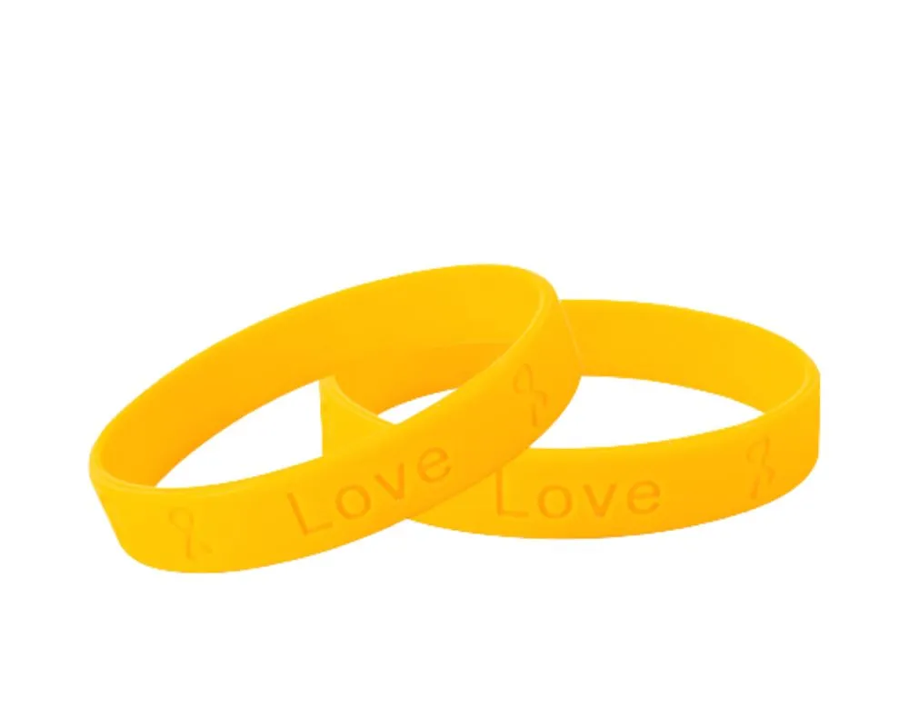 Gold Silicone Bracelets