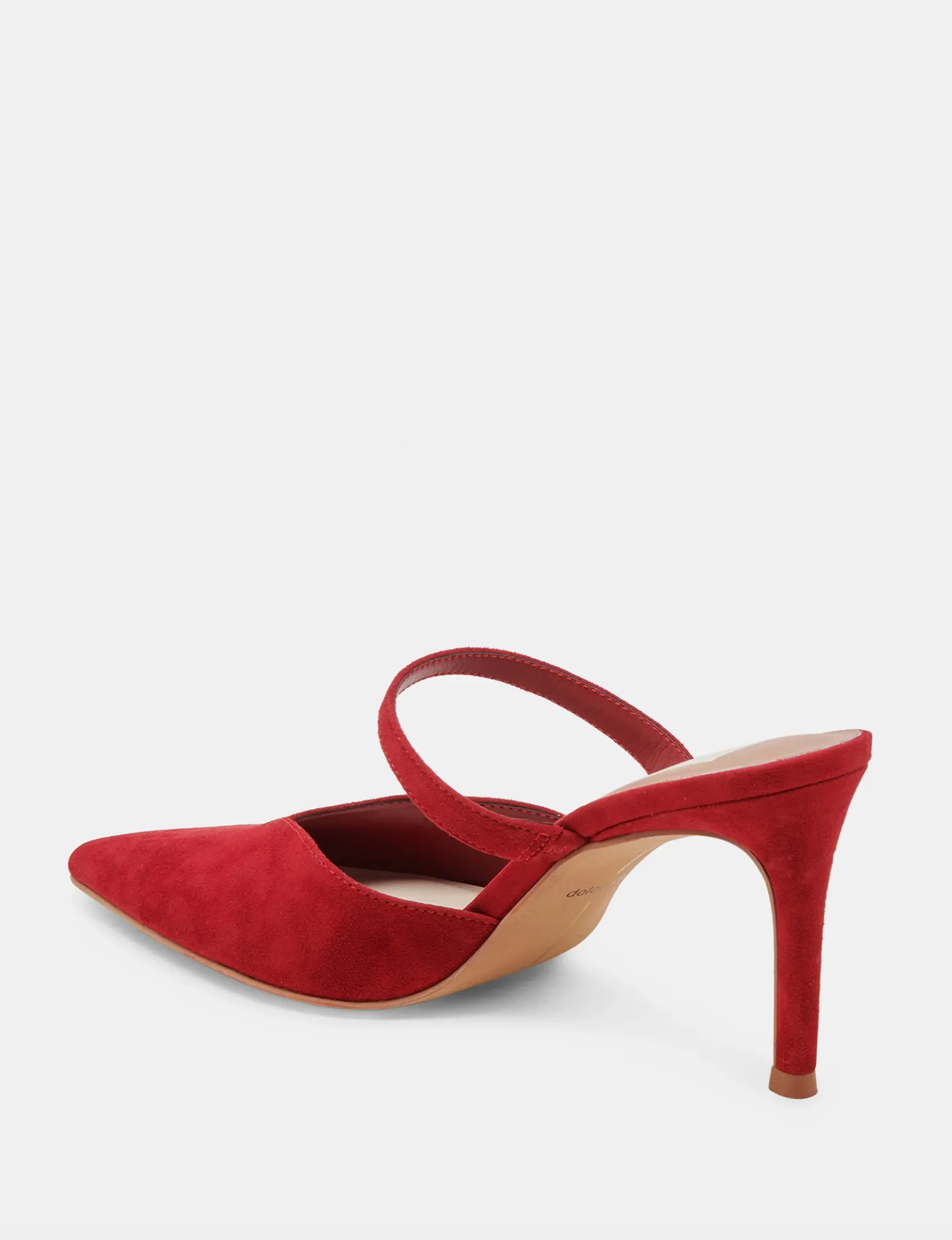 Kanika High Heel, Crimson Suede