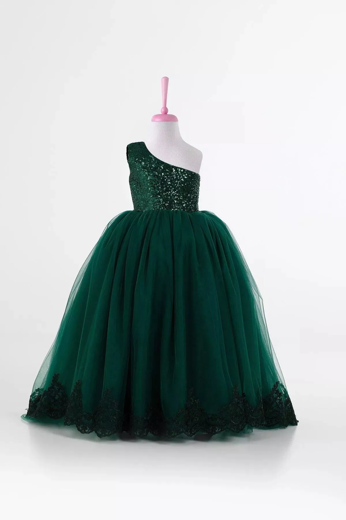 Lauren Green Party Dress