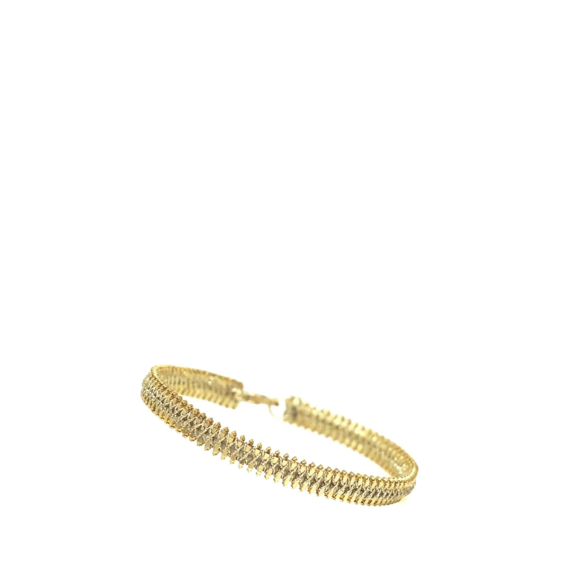 Lucky Charm S Zip Bracelet - Gold