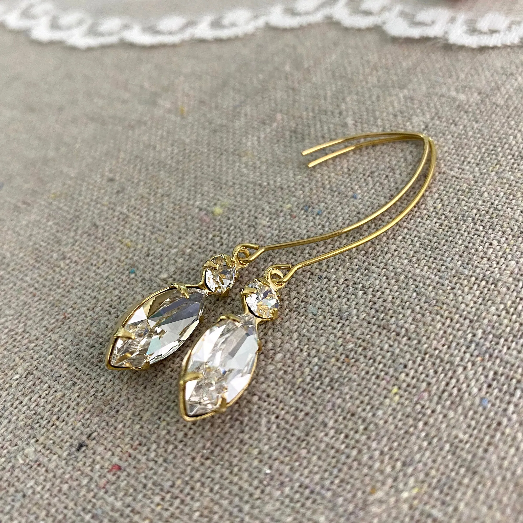 Marquise Drop Earrings