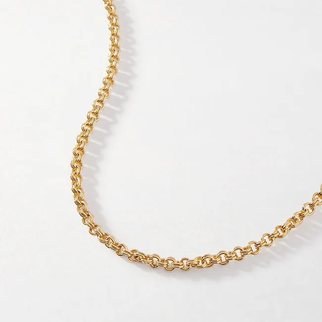 Mini Rolo Chain Necklace