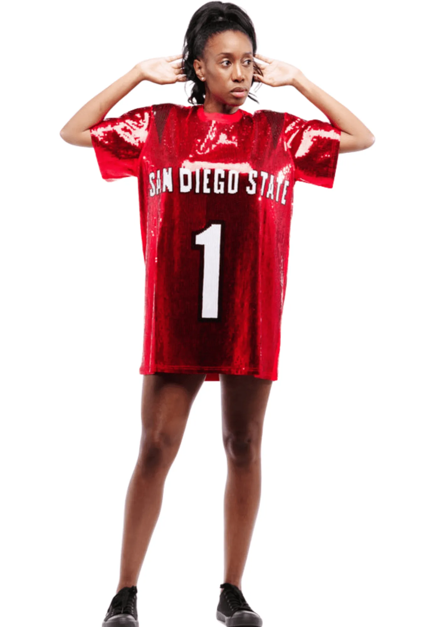 San Diego State Sequin Dress