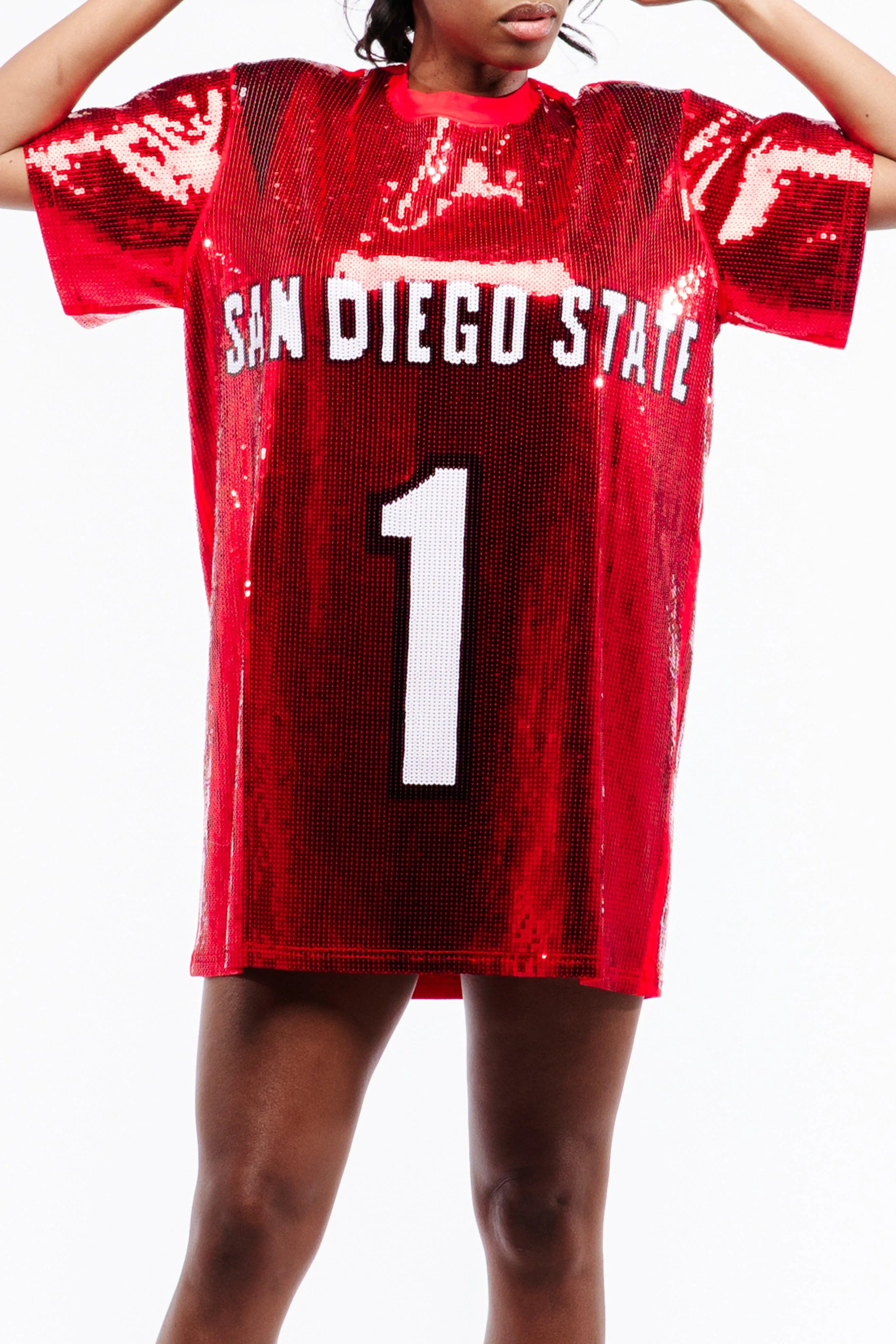 San Diego State Sequin Dress